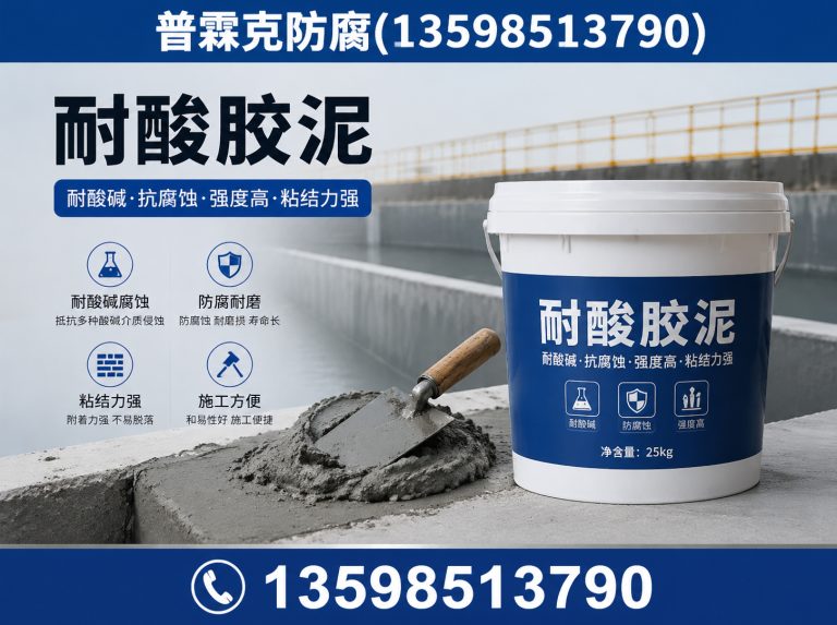 焦作城乡一体化示范区耐酸胶泥展示图